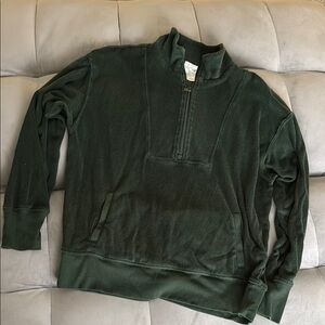Offline by Aerie: Green Half-Zip up